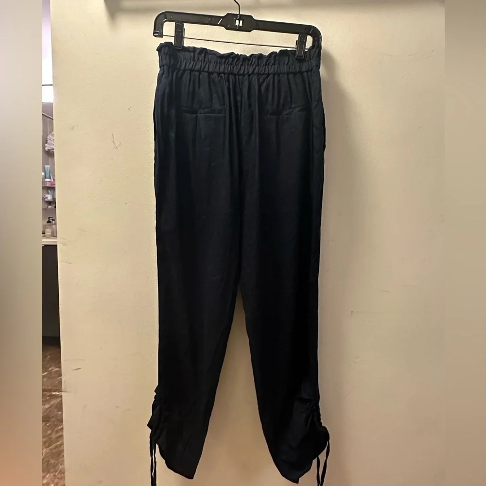 Milly Linen Draw String Pants - Picture 2 of 2